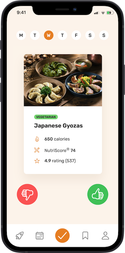 Meal aproving plan